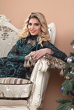Ukrainian mail order bride Elena from Kharkov with blonde hair and green eye color - image 2
