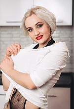Ukrainian mail order bride Tatyana from Kiev with blonde hair and blue eye color - image 11