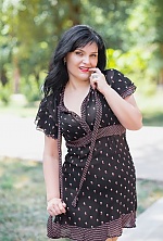 Ukrainian mail order bride Tamila from Krivoy Rog with black hair and brown eye color - image 8