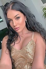 Ukrainian mail order bride Ilona from Kiev with black hair and green eye color - image 6