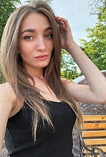 Ukrainian mail order bride Snezhana from Odessa with brunette hair and grey eye color - image 3