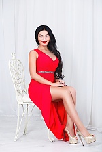Ukrainian mail order bride Alena from Kyiv with black hair and green eye color - image 6