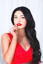 Ukrainian mail order bride Alena from Kyiv with black hair and green eye color - image 10