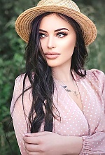 Ukrainian mail order bride Yana from Kiev with black hair and green eye color - image 13