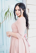 Ukrainian mail order bride Anastasia from Kiev with black hair and brown eye color - image 2