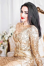 Ukrainian mail order bride Anastasia from Kiev with black hair and brown eye color - image 8
