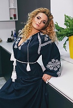 Ukrainian mail order bride Tatiana from Kiev with blonde hair and grey eye color - image 6