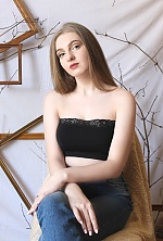 Ukrainian mail order bride Nina from Boryslav with blonde hair and green eye color - image 3