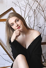 Ukrainian mail order bride Nina from Boryslav with blonde hair and green eye color - image 4
