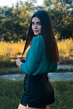 Ukrainian mail order bride Ustyna from Stara Zagora with light brown hair and blue eye color - image 2