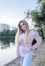 Ukrainian mail order bride Kristina from Kyiv with blonde hair and blue eye color - image 11