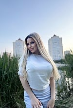 Ukrainian mail order bride Kristina from Kyiv with blonde hair and blue eye color - image 8