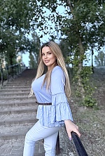 Ukrainian mail order bride Kristina from Kyiv with blonde hair and blue eye color - image 7