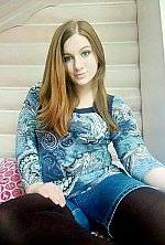 Ukrainian mail order bride Victoria from Kiev with light brown hair and green eye color - image 9