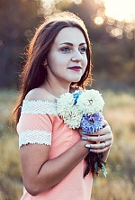 Ukrainian mail order bride Yulia from Kiev with light brown hair and blue eye color - image 10