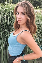 Ukrainian mail order bride Katerina from Warsaw with light brown hair and green eye color - image 6