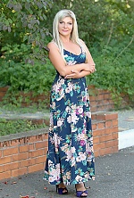 Ukrainian mail order bride Oksana from Odessa with blonde hair and blue eye color - image 3