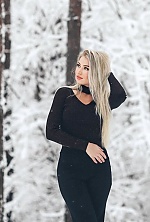 Ukrainian mail order bride Mariia from Kiev with blonde hair and blue eye color - image 16