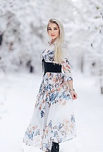 Ukrainian mail order bride Mariia from Kiev with blonde hair and blue eye color - image 2
