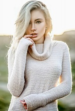 Ukrainian mail order bride Yuliya from Kiev with blonde hair and green eye color - image 13