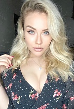 Ukrainian mail order bride Yuliya from Kiev with blonde hair and green eye color - image 30