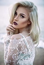Ukrainian mail order bride Yuliya from Kiev with blonde hair and green eye color - image 24