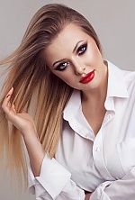 Ukrainian mail order bride Ilona from Kiev with blonde hair and blue eye color - image 9