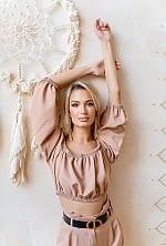 Ukrainian mail order bride Anastasiya from Warsawa with blonde hair and green eye color - image 3