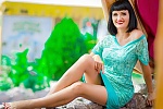 Ukrainian mail order bride Natalya from Nikopol with black hair and green eye color - image 4