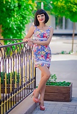 Ukrainian mail order bride Natalya from Nikopol with black hair and green eye color - image 2