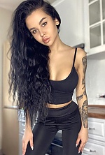Ukrainian mail order bride Alena from Perm with black hair and hazel eye color - image 6