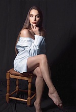 Ukrainian mail order bride Angelina from Kiev with light brown hair and green eye color - image 14