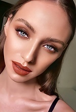 Ukrainian mail order bride Ekaterina from Kiev with brunette hair and grey eye color - image 2