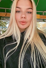 Ukrainian mail order bride Christina from Kiev with blonde hair and blue eye color - image 8