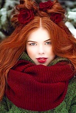 Ukrainian mail order bride Olga from Mariupol with red hair and green eye color - image 5