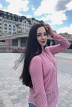 Ukrainian mail order bride Anna from Kiev with black hair and green eye color - image 7