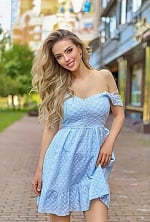 Ukrainian mail order bride Victoria from Kyiv with blonde hair and green eye color - image 13