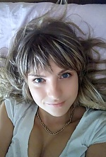 Ukrainian mail order bride Olga from Berdiansk with auburn hair and blue eye color - image 4