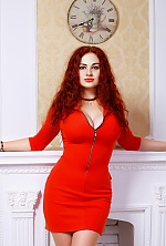 Ukrainian mail order bride Irina from Vinnitsa with red hair and green eye color - image 7