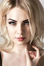 Ukrainian mail order bride Zhanna from Kiev with blonde hair and blue eye color - image 8