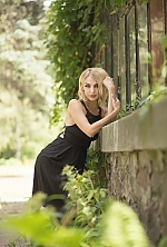 Ukrainian mail order bride Zhanna from Kiev with blonde hair and blue eye color - image 13