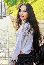 Ukrainian mail order bride Alla from Kiev with black hair and green eye color - image 13