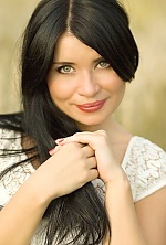 Ukrainian mail order bride Marina from Poltava with black hair and green eye color - image 7