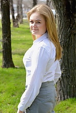 Ukrainian mail order bride Tatiana from Zaporozhye with light brown hair and blue eye color - image 3
