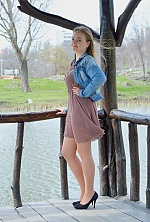 Ukrainian mail order bride Tatiana from Zaporozhye with light brown hair and blue eye color - image 4