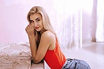 Ukrainian mail order bride Elena from Kiev with blonde hair and blue eye color - image 24