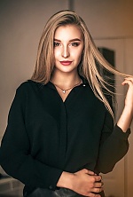 Ukrainian mail order bride Elena from Kiev with blonde hair and blue eye color - image 4