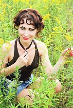 Ukrainian mail order bride Olga from Kiev with brunette hair and grey eye color - image 7
