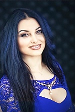 Ukrainian mail order bride Alina from Poltava with black hair and green eye color - image 6