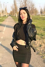 Ukrainian mail order bride Karina from Mariupol with black hair and brown eye color - image 6